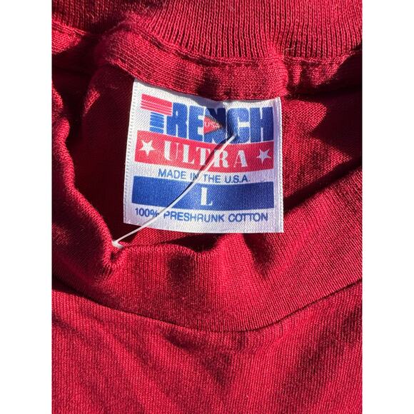 Vintage 90s trench ultra Washington Redskins shirt, large USA made dead stock - Picture 3 of 5